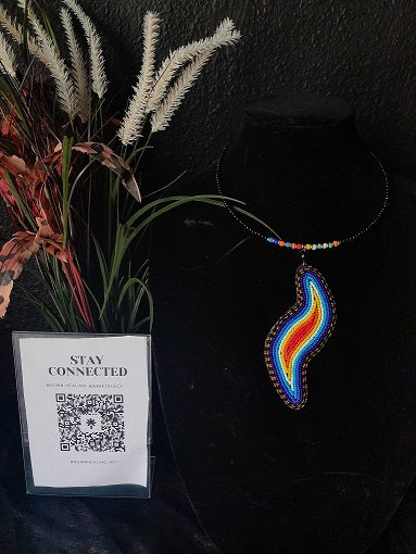 Rainbow Wave Necklace